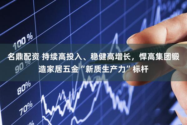 名鼎配资 持续高投入、稳健高增长，悍高集团锻造家居五金“新质生产力”标杆